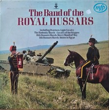Royal Hussars Military Band Vintage Vinyl LP MFP Records Bandmaster Lane VG picture