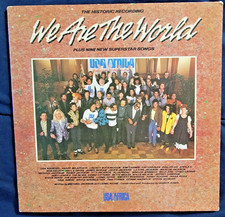 We are the world Vintage vinyl LP various artists, USA/Africa - First Pressing picture