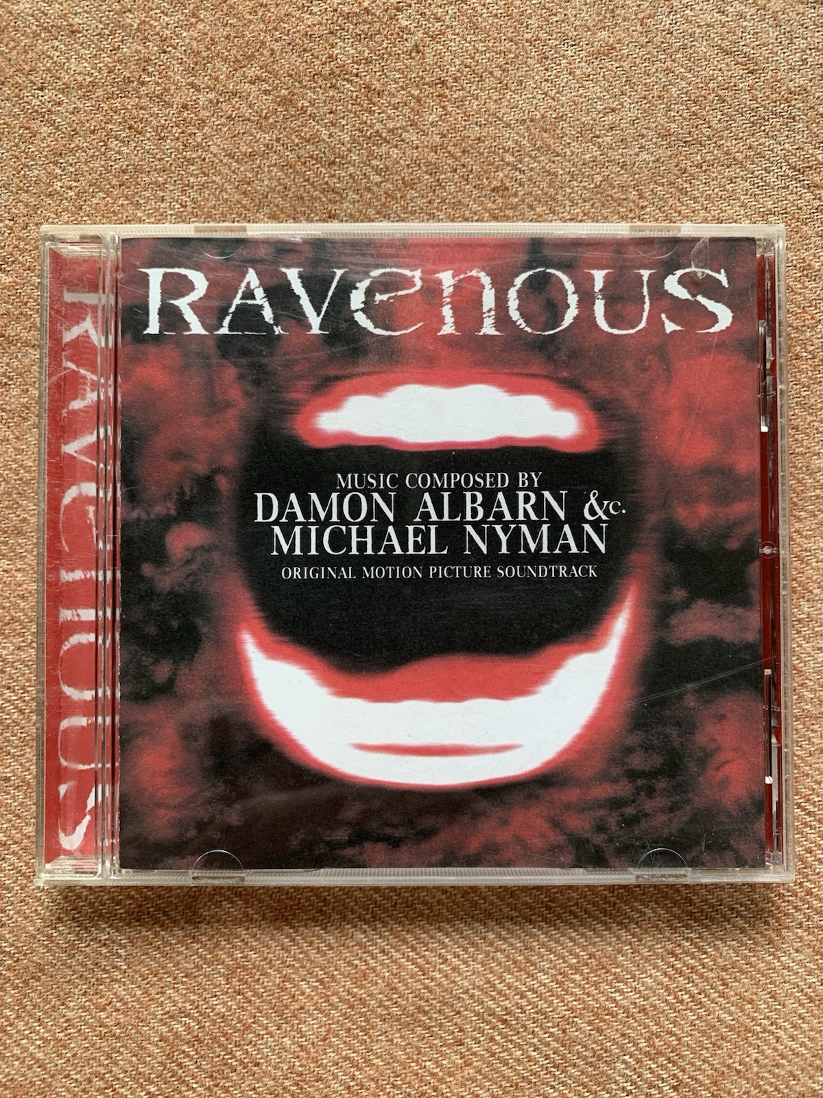 Ravenous Original Motion Picture Soundtrack CD 1999 Damon Albarn Michael Nyman