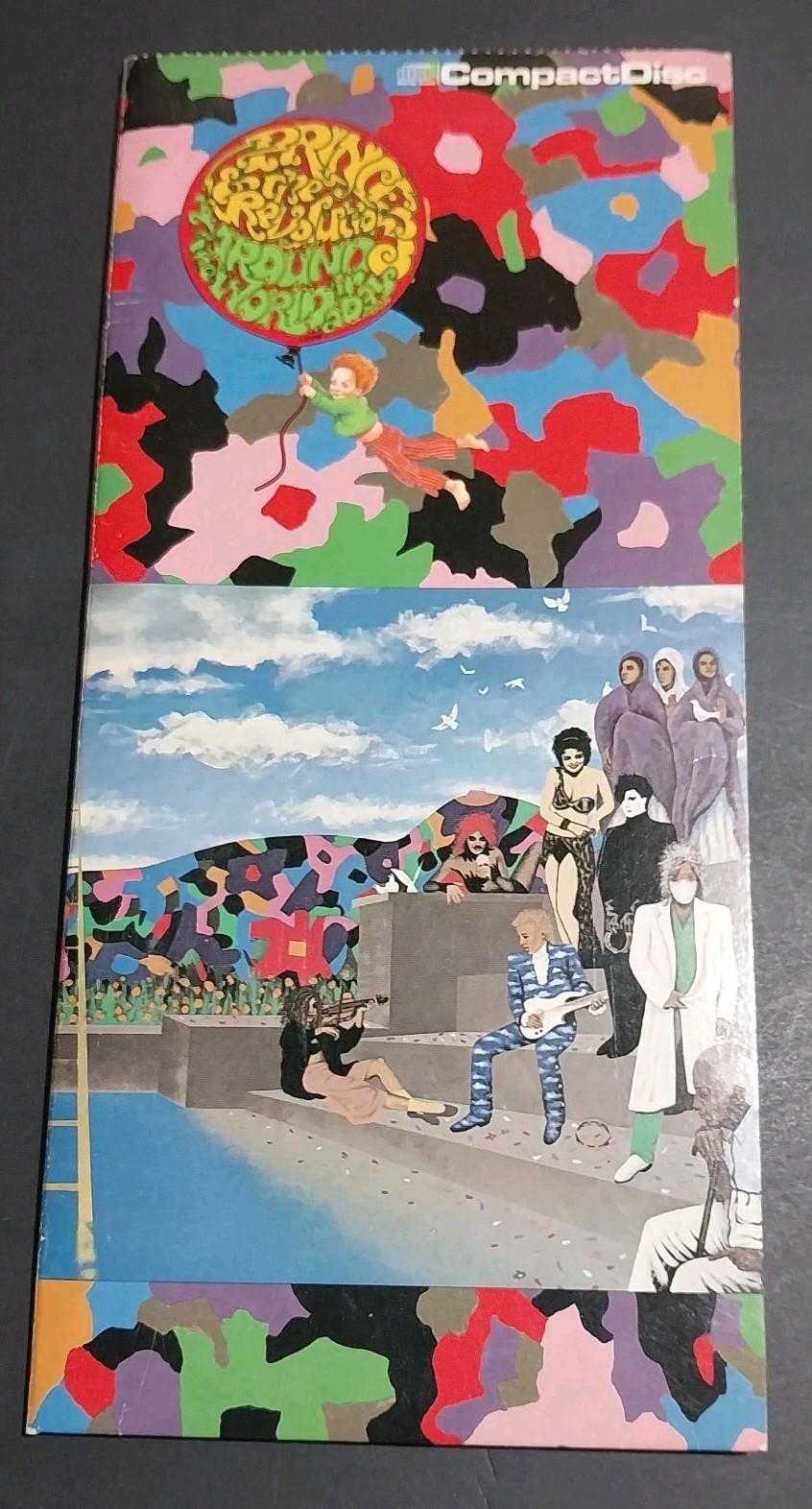 Vintage Prince Around The World In A Day CD Longbox ONLY Rare Promo Variant 1985