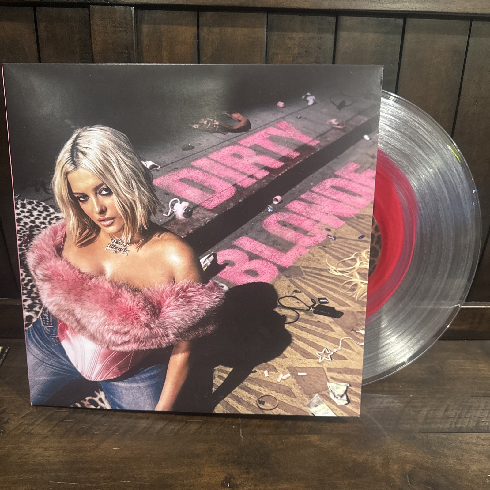 Bebe Rexha - Dirty Blonde Colored Vinyl LP Vertigo Vinyl Exclusive 156/1000
