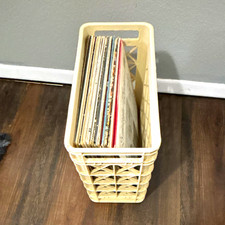22 record disc vintage used picture