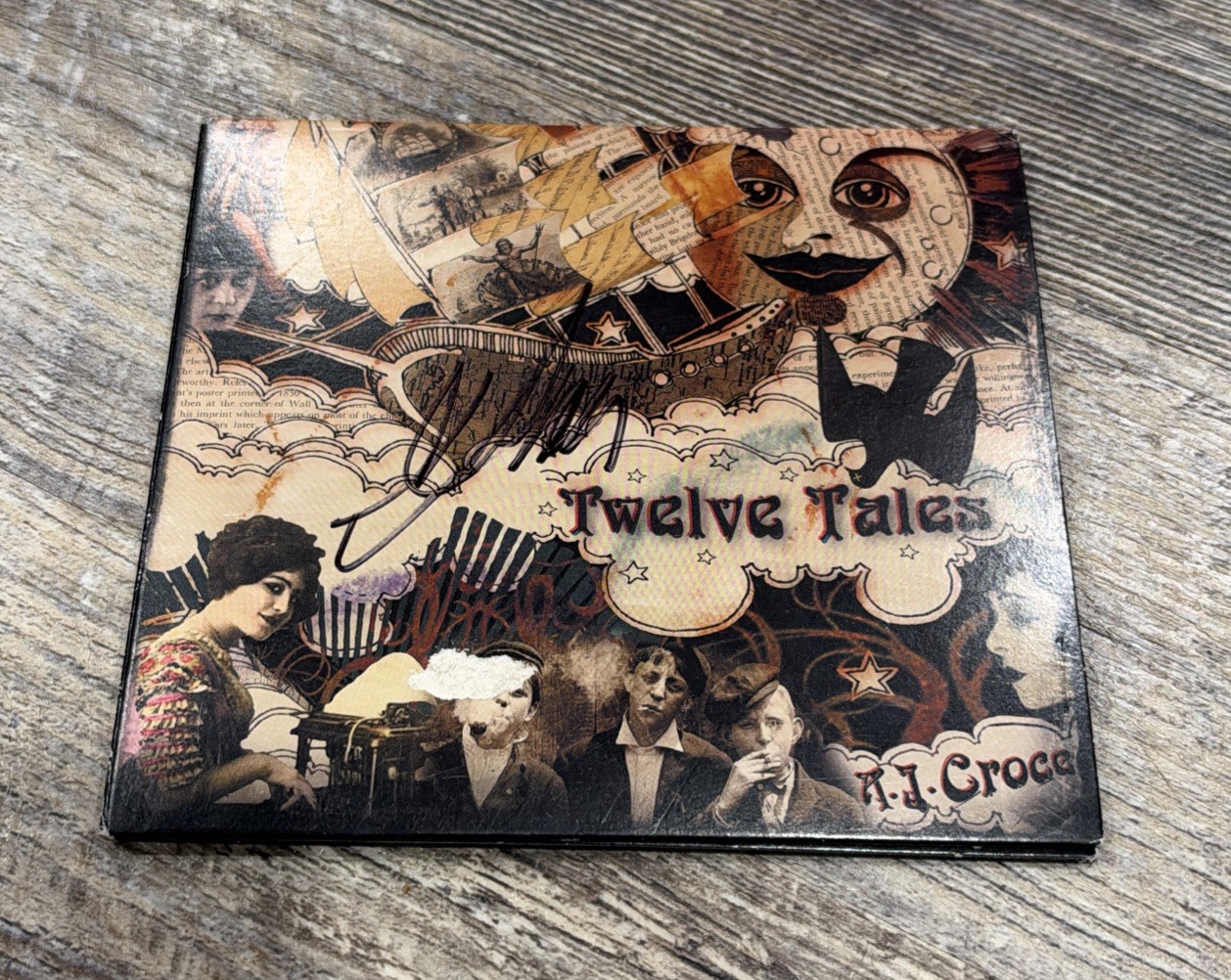 SIGNED I.J. Croce Twelve Tales CD Autographed Excellent