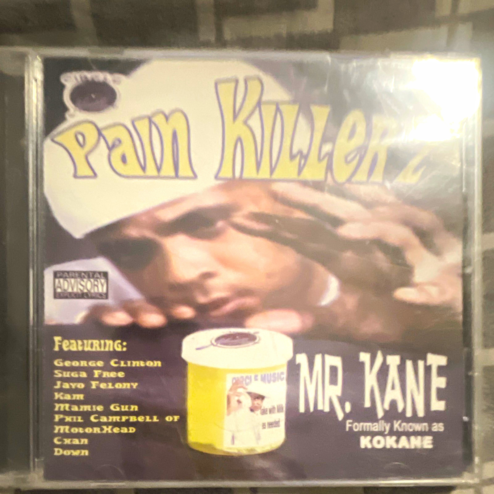 Mr. Kane “Pain Killerz” Rap & Hip-Hop CD Album 2006 Circle Music Parental