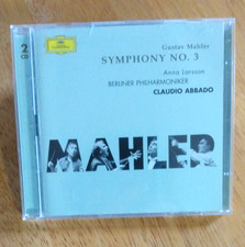 Gustav MAHLER Symphony No 3 Berliner Philharmoniker Abbado 2CDs picture