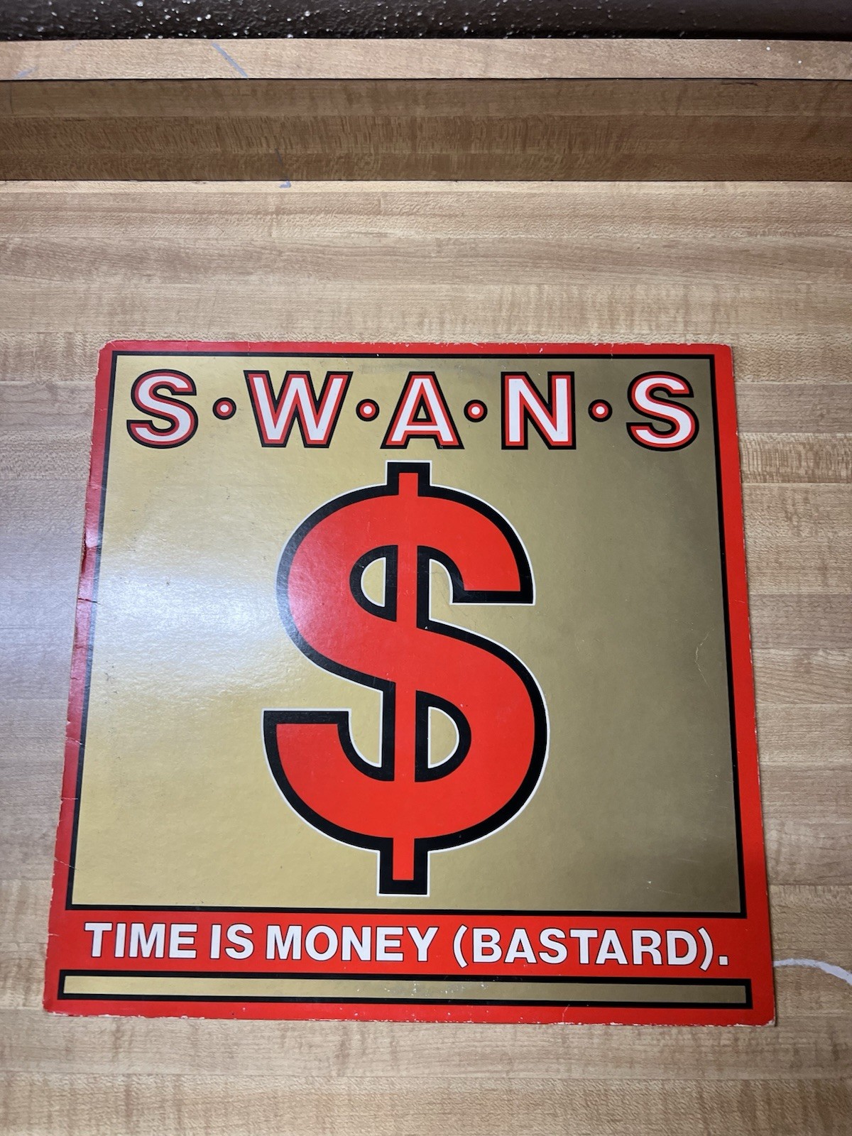 Swans Time Is Money Bastard 1986 UK 12” K.422 KDE 2-12 MPO STERLING Original