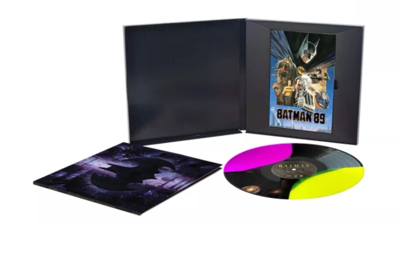 SDCC 2024 Mondo Batman 89 Vinyl Original Motion Picture Score LP Graphic Novel