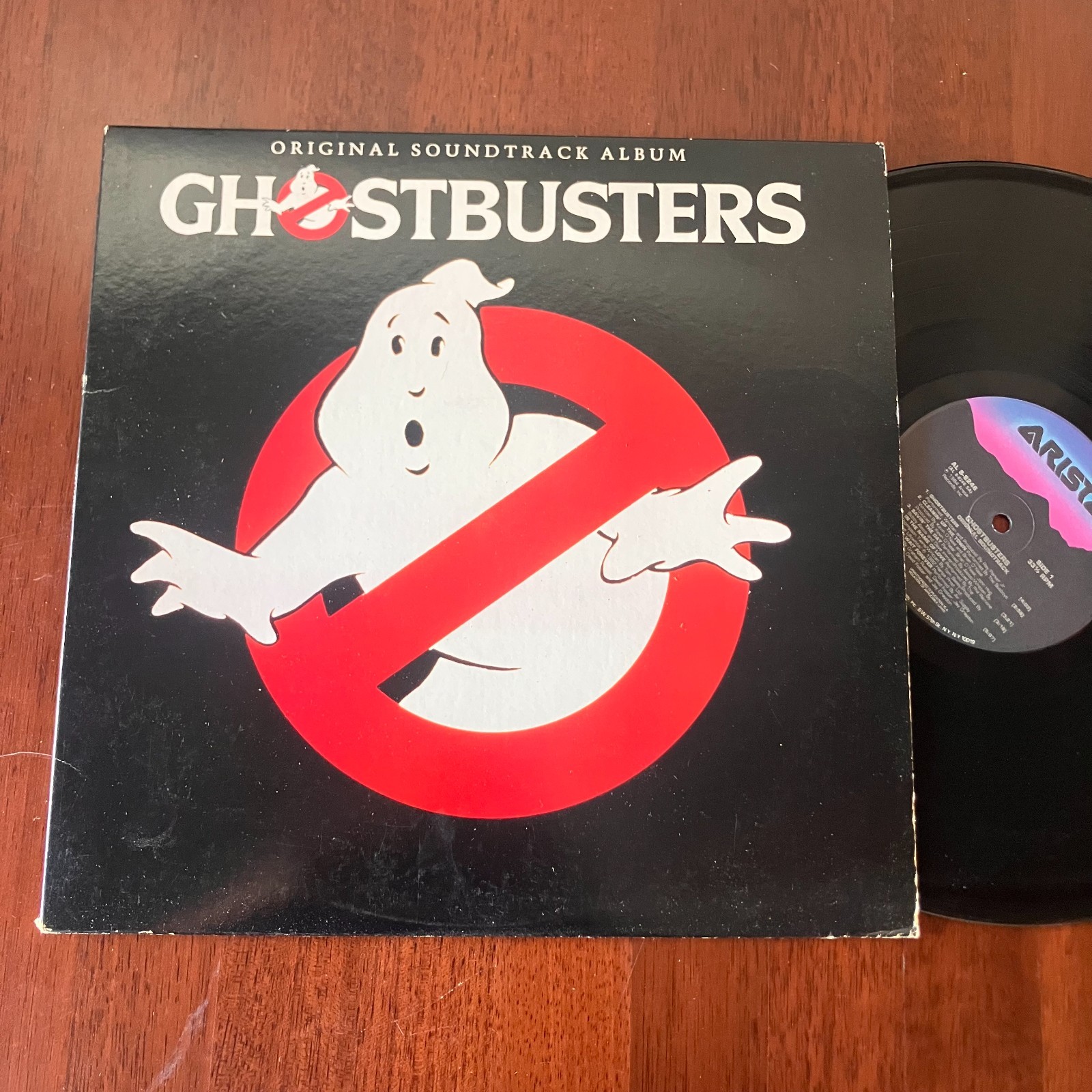 Ghostbusters Original Soundtrack Album LP OST original press excellent copy