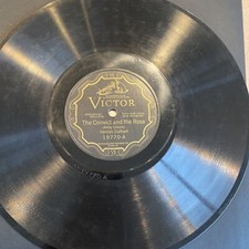 COUNTRY Dalhart - Robison 78 rpm VICTOR 19770 THE CONVICT AND THE ROSE 1925 V+ picture