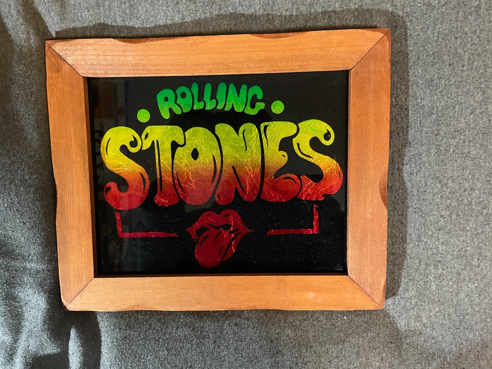 Rolling Stones Carnival Prize Glass Mirror 10