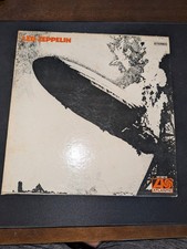 Led Zeppelin I LP 1970s Atlantic SD 8216 REPRESS Presswell 1841 Broadway Jacket picture