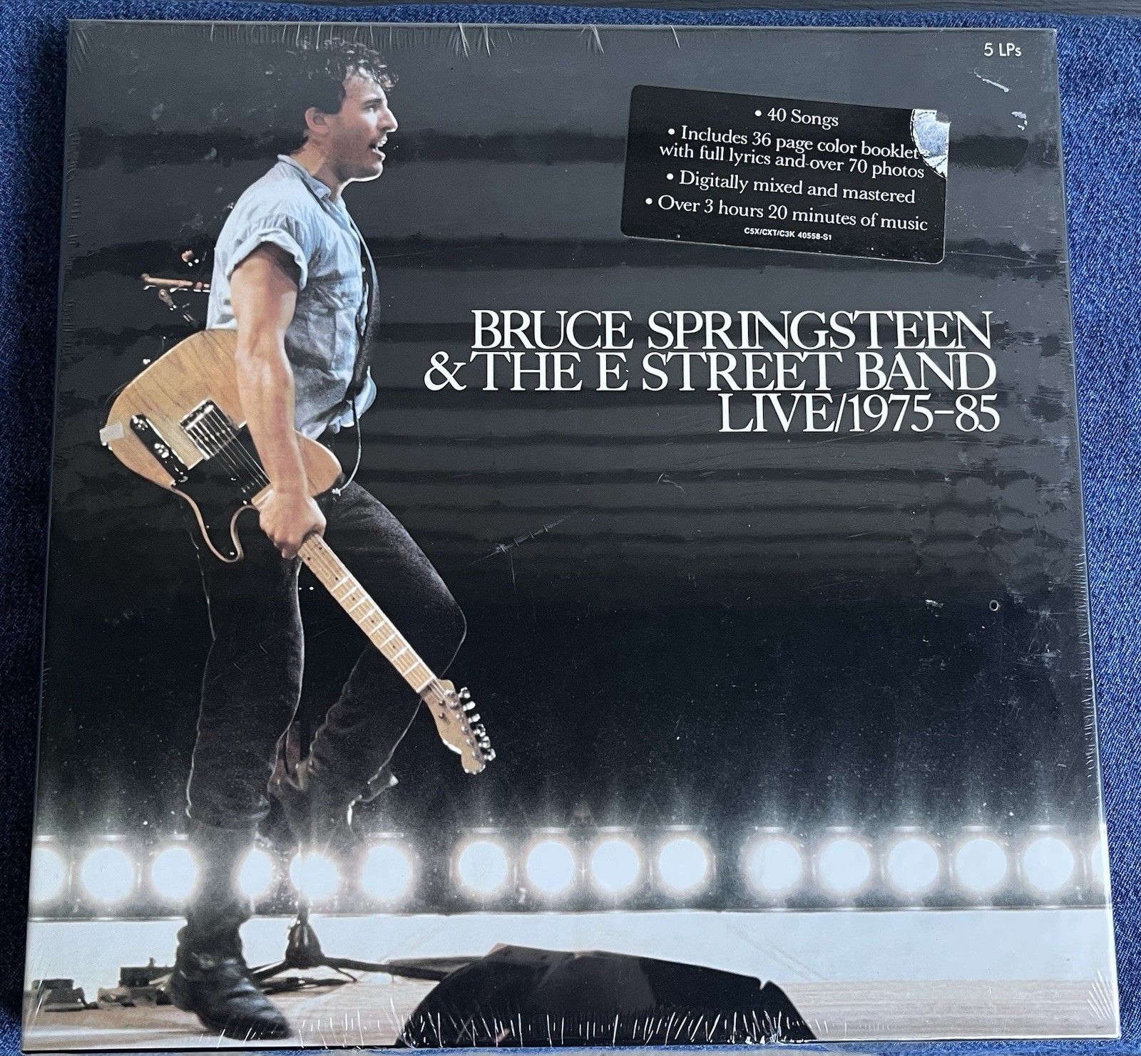 Bruce Springsteen E Street Band 1975-85 LIVE 5 LP Vintage Box Set Sealed Vinyl