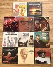 Shostakovich 12 Vinyl LP Record Lot Symphonies 1 - 10 & 14 NM picture
