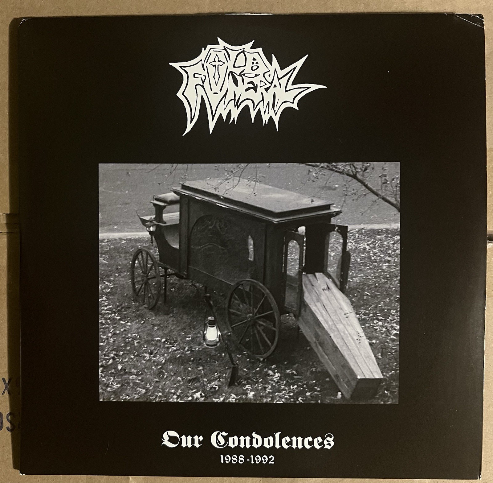 Old Funeral Our Condolences 2013 Netherlands L.E. Nm/Vg+ Marduk Satyricon