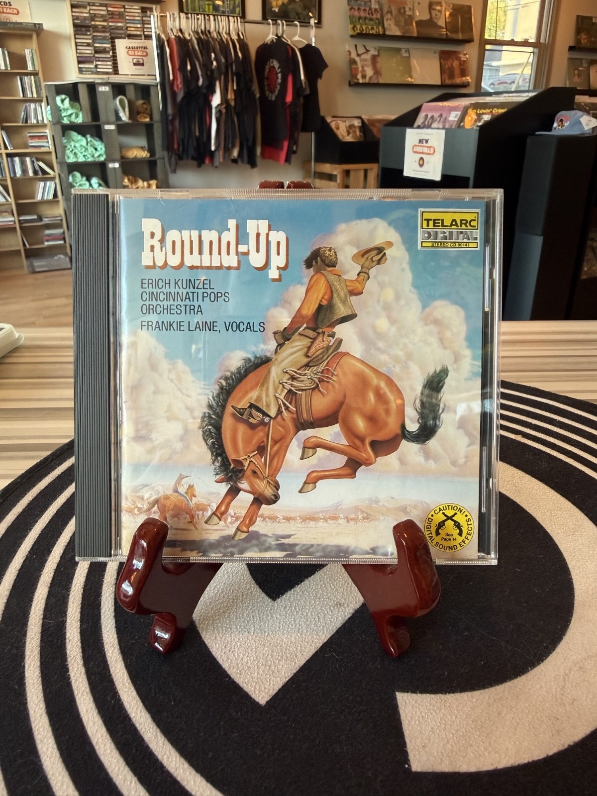 Erich Kunzel, Cincinnati Pops Orchestra, Frankie Laine – Round-Up (CD, 1986)