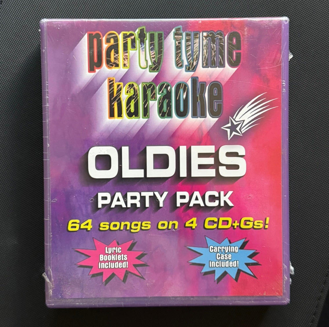 Party Tyme Karaoke: Oldies Party Pack 64 Songs 4 CDs