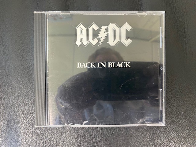 AC/DC Back In Black CD Atco 1980 dirty deeds for those about to rock powerage