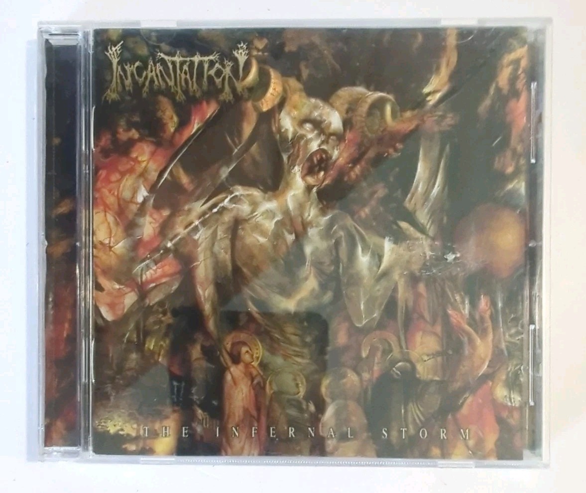 Vintage 2000 INCANTATION: The INFERNAL STORM CD Death Metal Black Heavy 