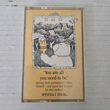 VTG 1985 Spinoza Bear Cassette Tape You Are All You Need To Be Peter Himmelman picture