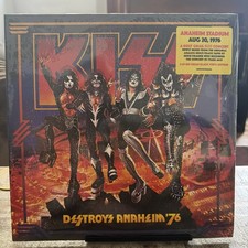 KISS - Destroys Anaheim '76 Live (2026) 2LP Black Vinyl + Poster (see pics) NEW picture