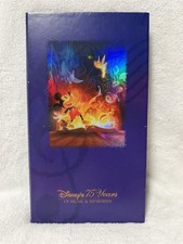 DISNEY'S 75 YEARS OF MUSIC & MEMORIES 3-DISC BOOK CD SET LIMITED EDITION  picture
