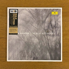 Max Richter The Blue Notebooks Rough Trade Silver Black Splatter /1000 copies  picture