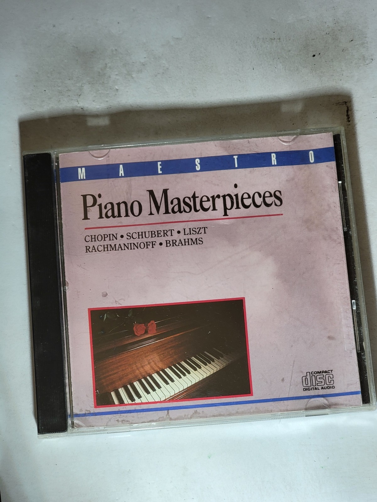 Piano Masterpieces CD Maestro Classical Chopin Schubert Liszt Rachmaninoff Brahm