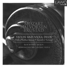 Wolfgang Amadeus Mozart Mozart/Halvorsen/Brustad: Violin and Viola Duos (CD) picture