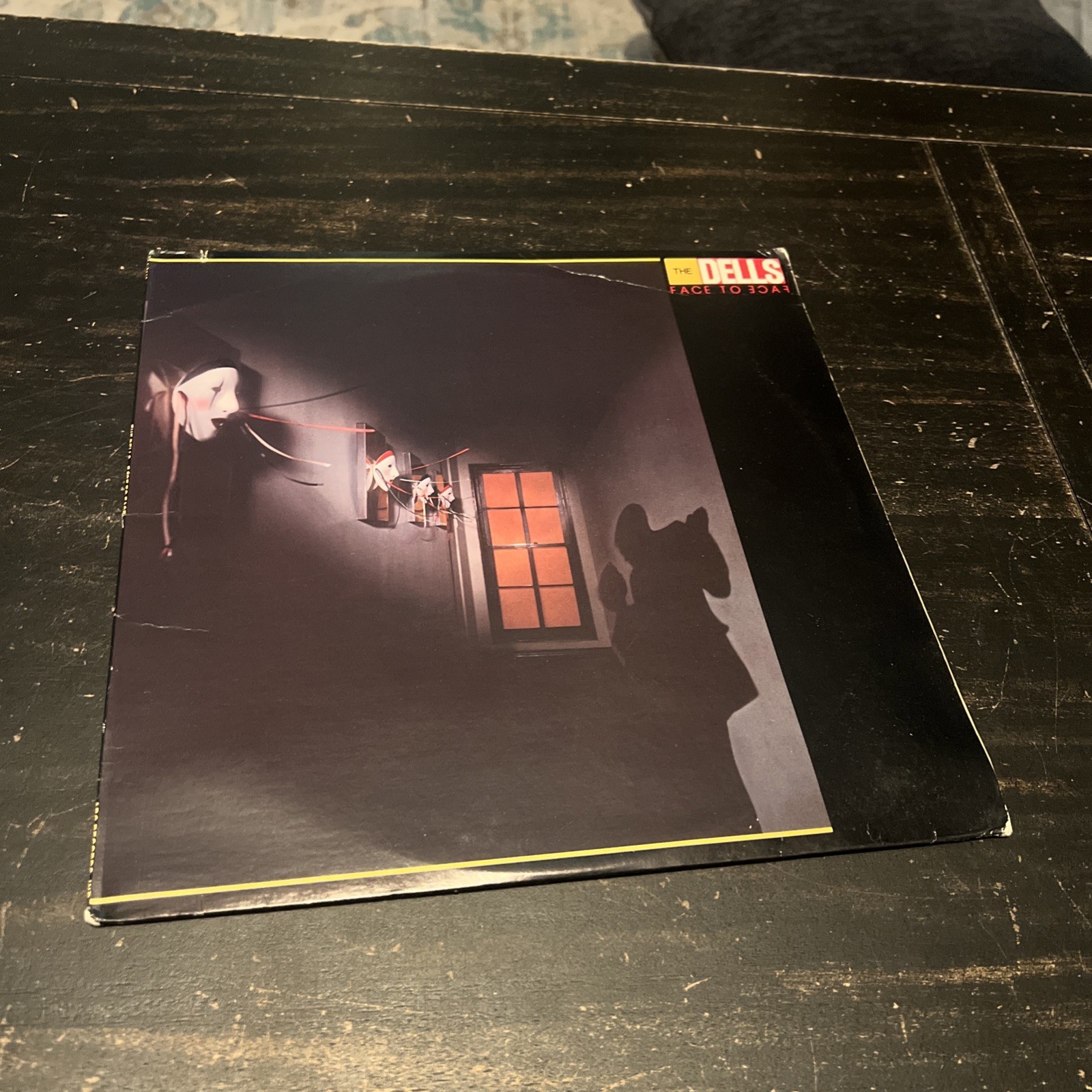 THE DELLS - Face To Face - 1979 Vinyl LP - ABC Records VG Condition