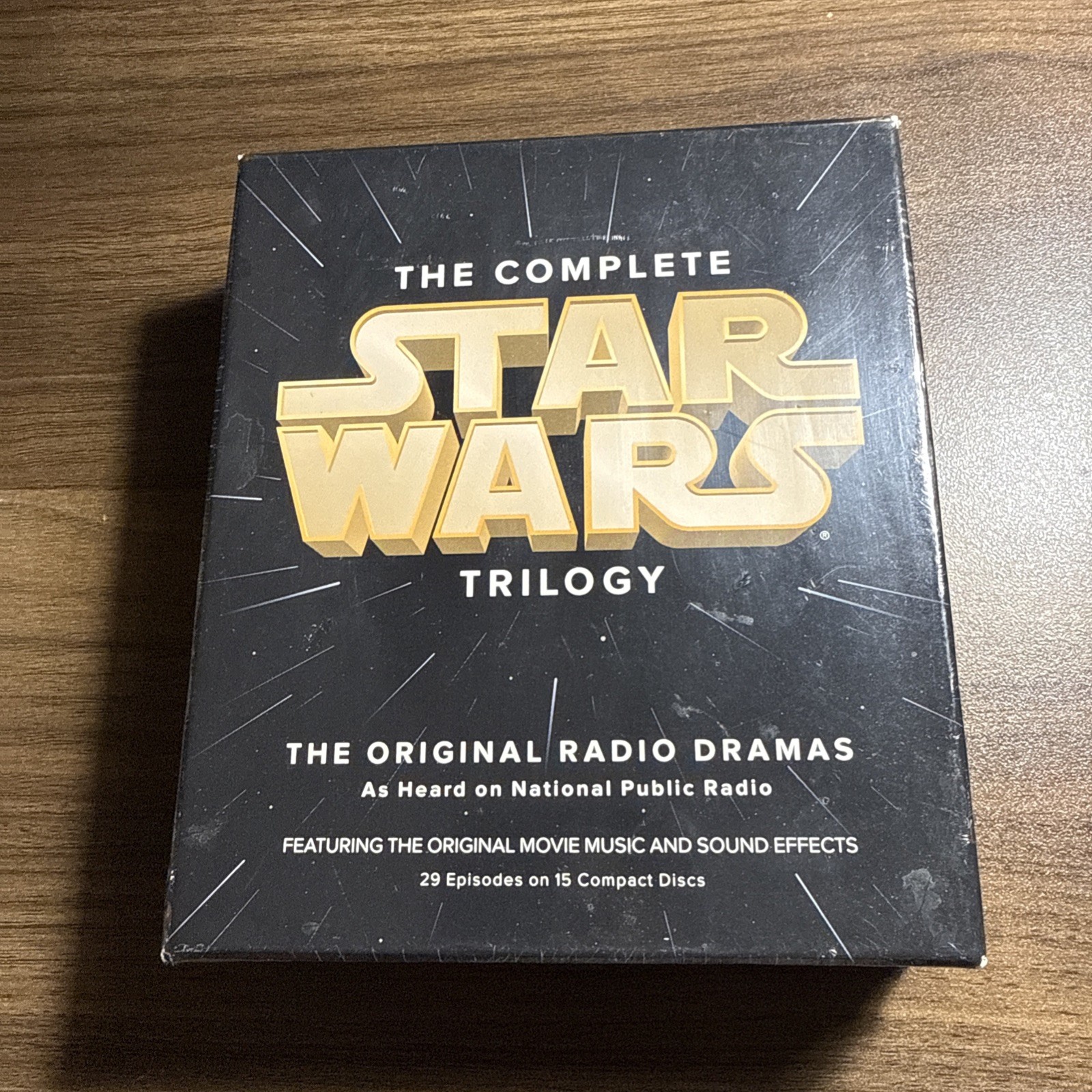 SEALED The Complete Star Wars Trilogy: The Original Radio Dramas NPR 15 CD Set