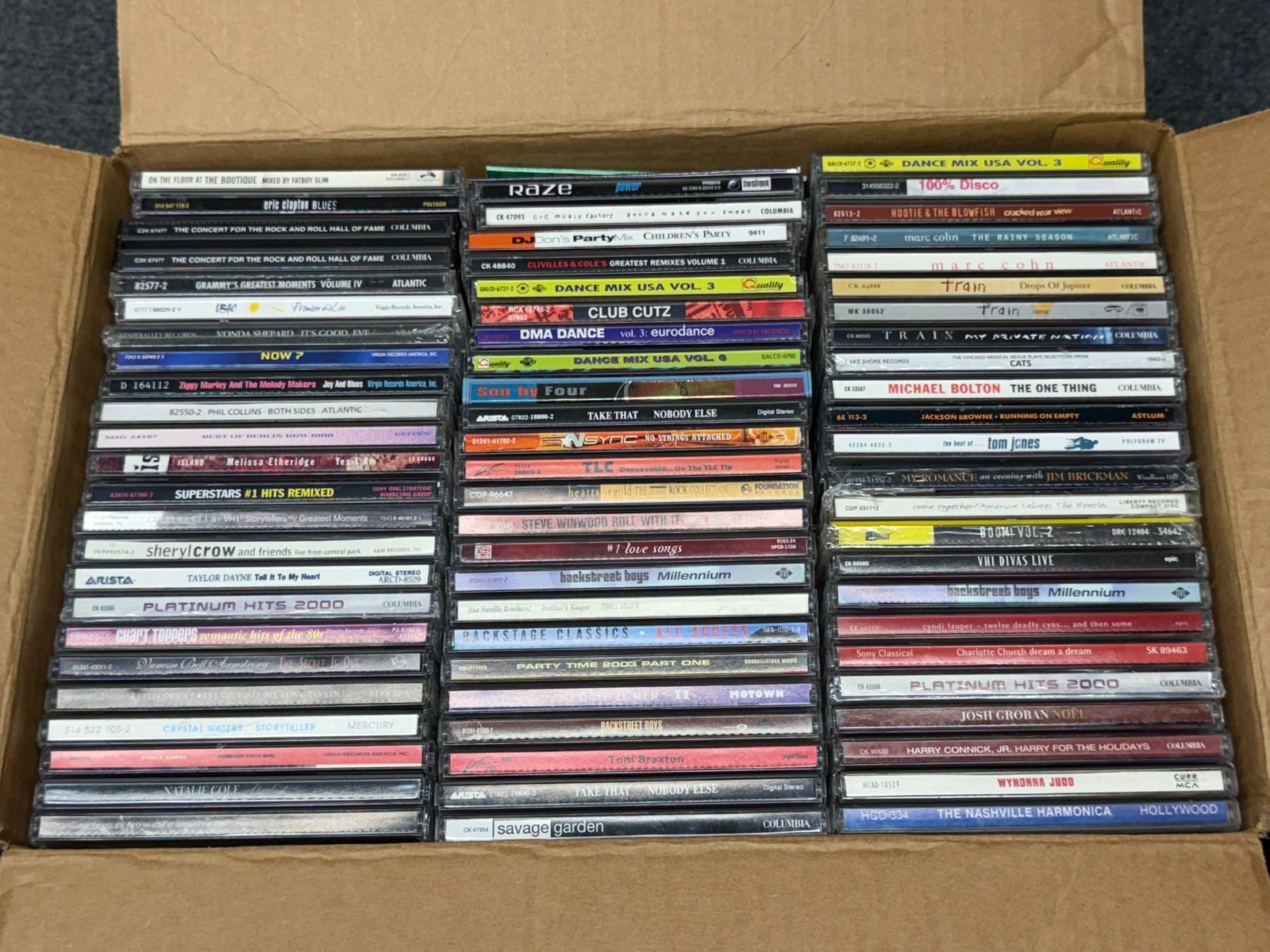 *LOT OF 75 CDS* Pop/Rock/R&B CD Collection ALL GREAT TITLES TLC/N Sync/Train+
