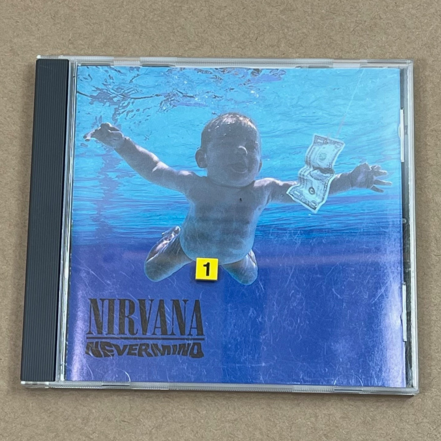 Nirvana CD Nevermind 1991 DGC Grunge Alternative Rock Blue Jewel Case Album