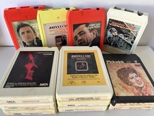 8-Track Cartridge Lot Country lot of 12 - Johnny Cash, Loretta Lynn, Patsy Cline picture