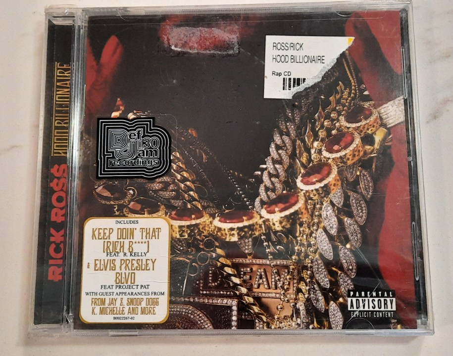 Hood Billionaire [Explicit] / Rick Ross (CD, 2014) NEW CC23
