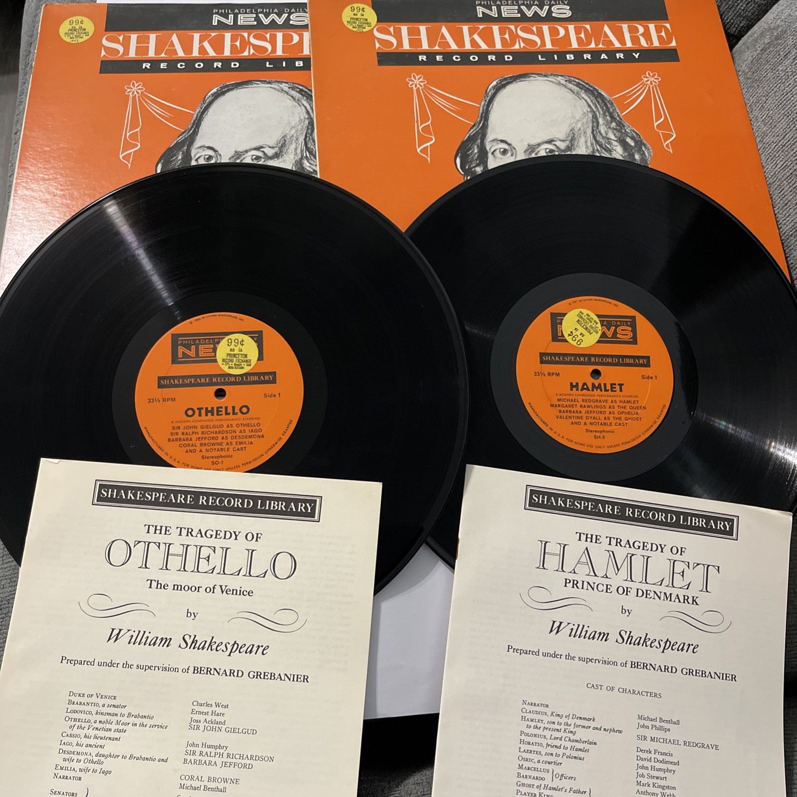 Shakespeare-Othello/Hamlet-1964 US-12