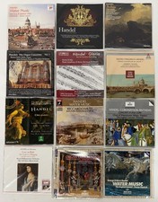 Lot 12 George Frideric HANDEL Albums 15 CDs Classical Music MINT DISCS No Cases picture