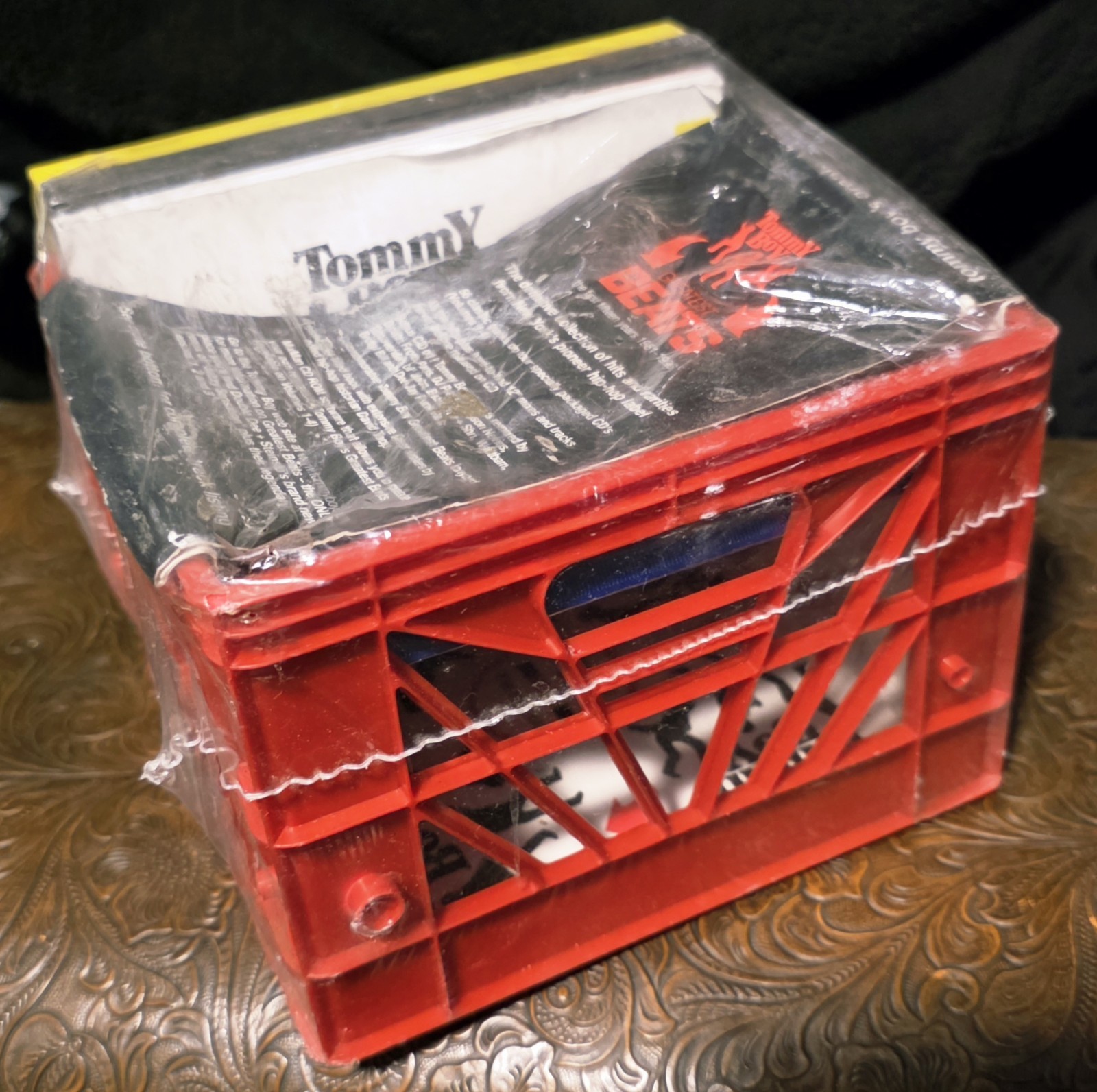 Tommy Boy 's Greatest Beats 1981-1996 5xCD  BOX SET  NEW SEALEDMini Milk Crate