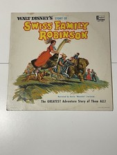 Vintage Disneyland Records Swiss Family Robinson Vinyl LP DQ-1280 Movie Story picture
