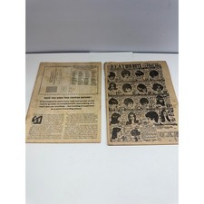 Vintage Country Song Roundup Magazine Pages 1970s Lyrics Bill Anderson Merle Hag picture