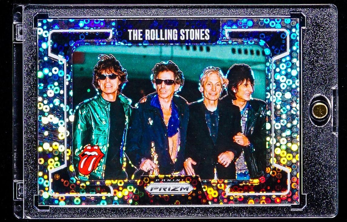 The Rolling Stones RARE DISCO REFRACTOR BAND CARD /149