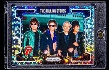 The Rolling Stones RARE DISCO REFRACTOR BAND CARD /149 picture