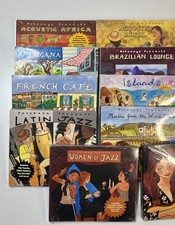 Putumayo Presents Variety CD Lot of 14 New Sealed Latin Americana Brazil French picture