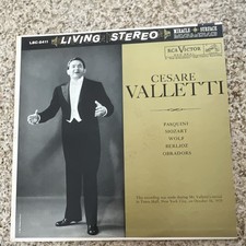 RCA Victor Cesare Valletti Town Hall Recital Stereo LP 12