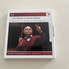 Lorin Maazel Conducts Sibelius (5 CD Box Set, 2011) Symphonies 1-7, Finlandia picture