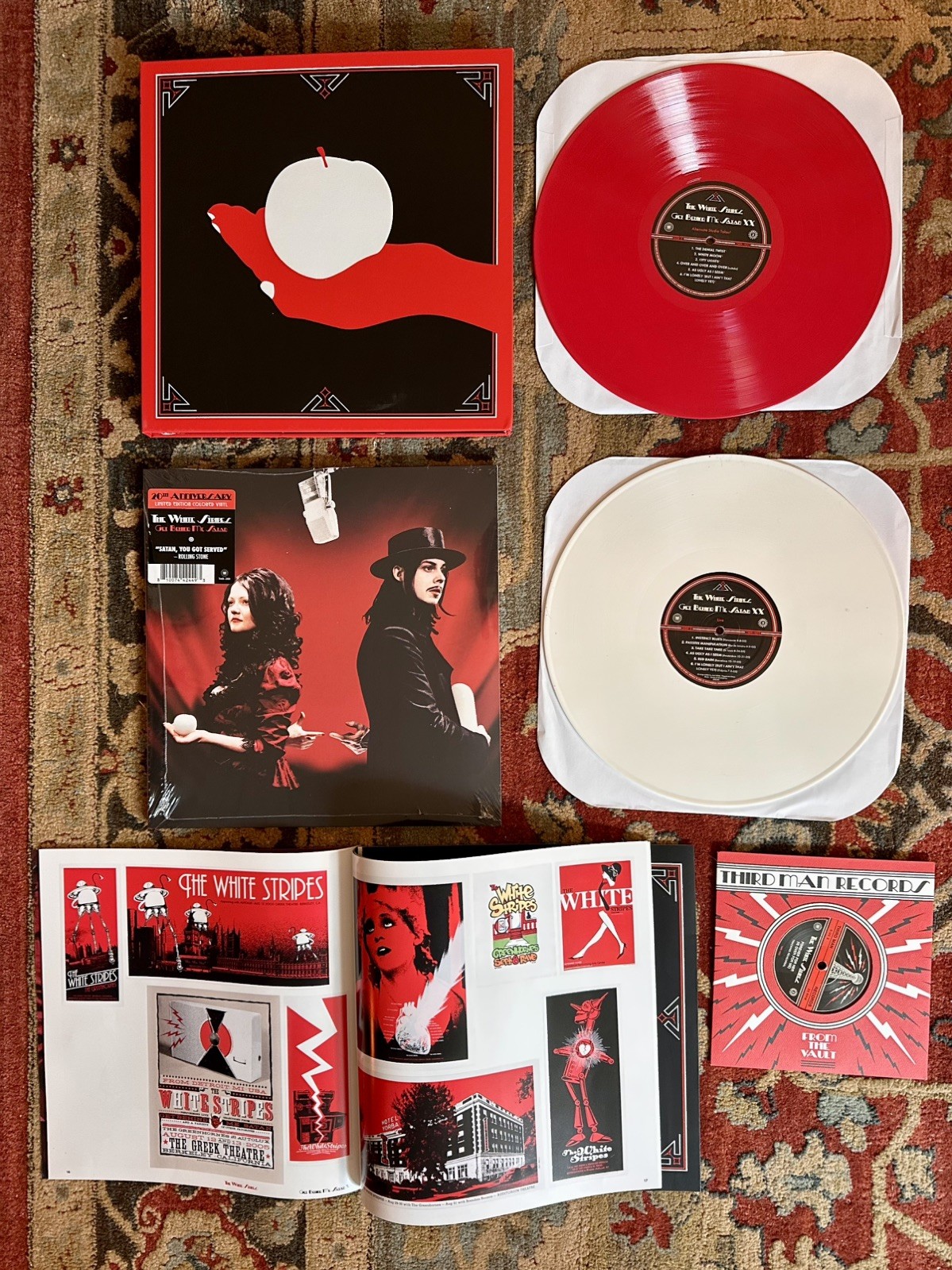  TMR Vault Package #63 + White Stripes Get Behind Me Satan 20th Limited Color LP