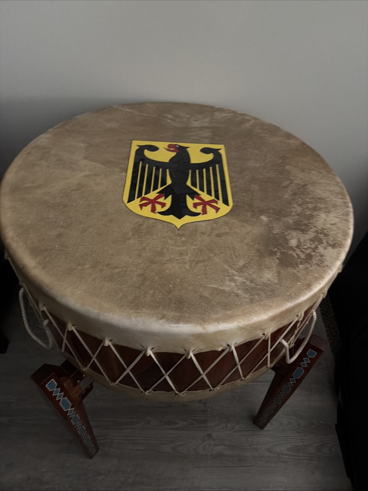 Pow Wow Drum With Stand