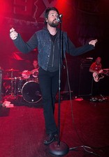 Adam Lazzara of Taking Back Sunday at the Night 89X Stole Christma- Old Photo 17 picture