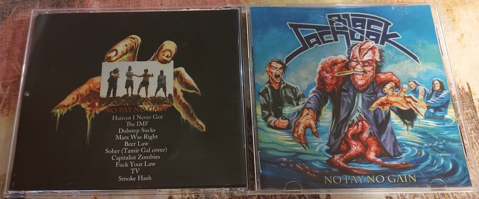 Black Sachbak – No Pay No Gain - 2013 RARE COLLECTORS INDIE 1P - ISRAEL THRASH