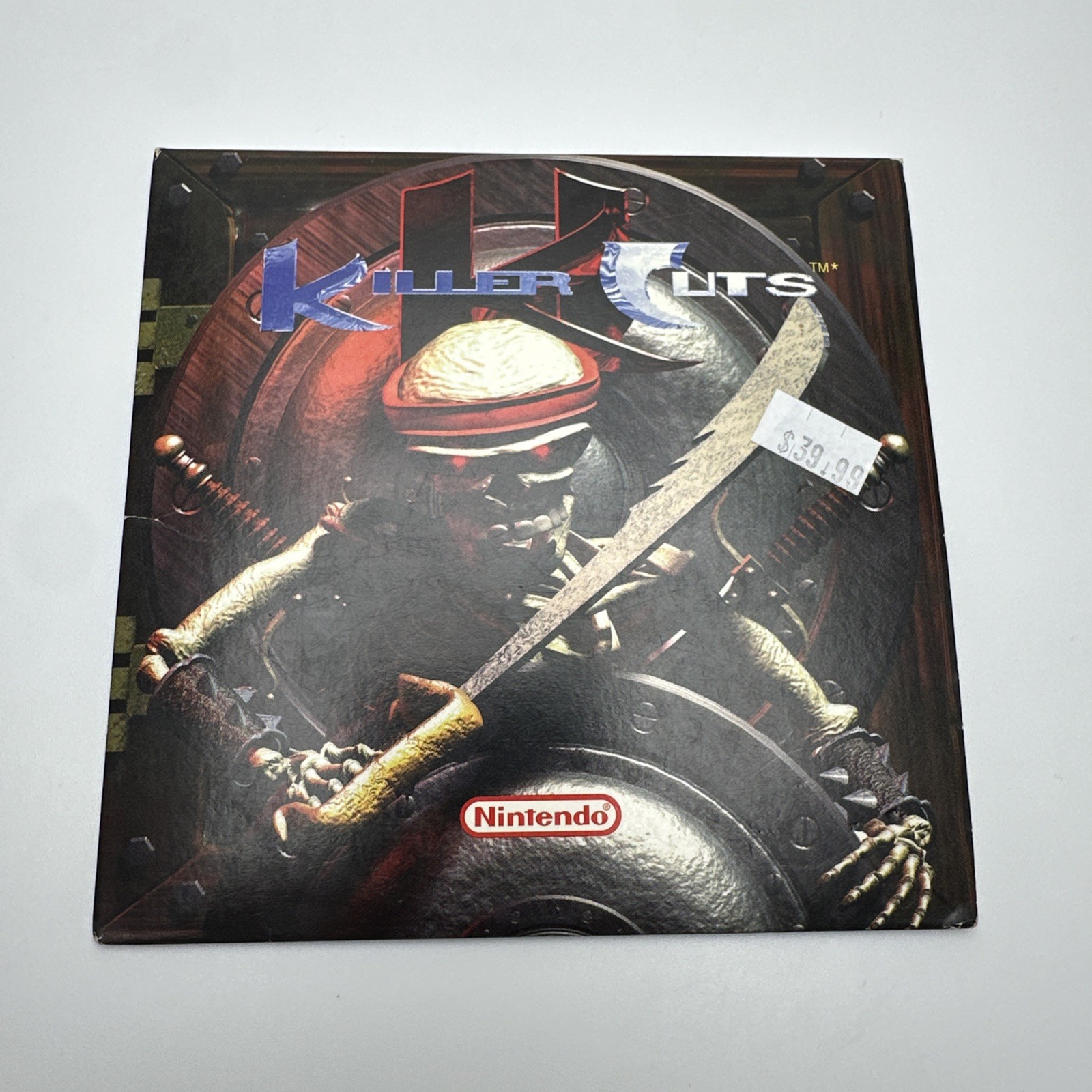 Killer Instinct Killer Cuts CD - 1995 - Nintendo - Rare - Sleeve + Disc