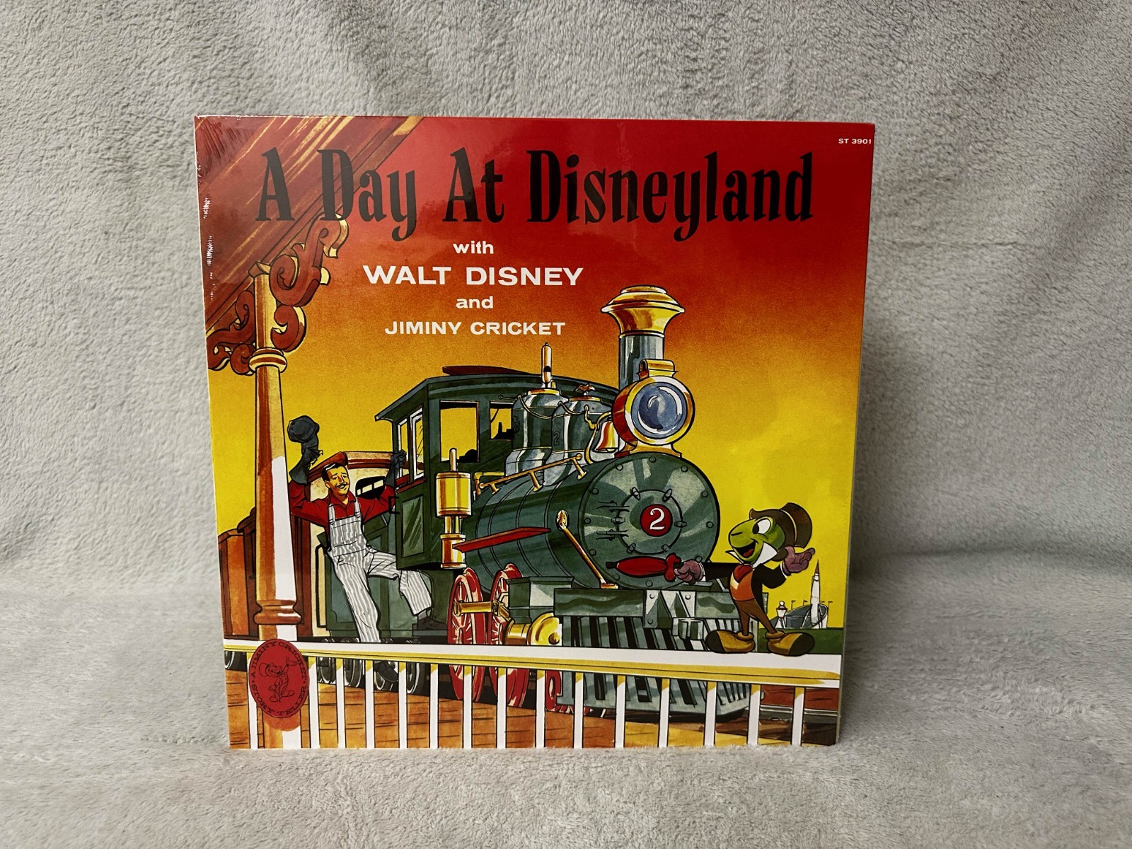 A Day at Disneyland with Walt Disney & Jiminy Cricket • Disney • NEW/SEALED LP